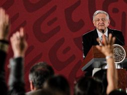 El Mandatario advierte que no cederá ante las presiones. NTX/A. Guzmán