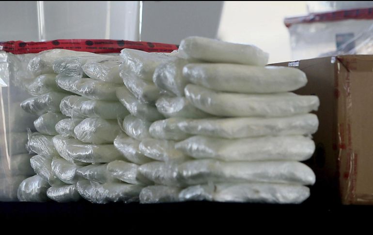 La DEA decomisó más de 6 mil 803 kilos de fentanilo solo este año. AP/ARCHIVO