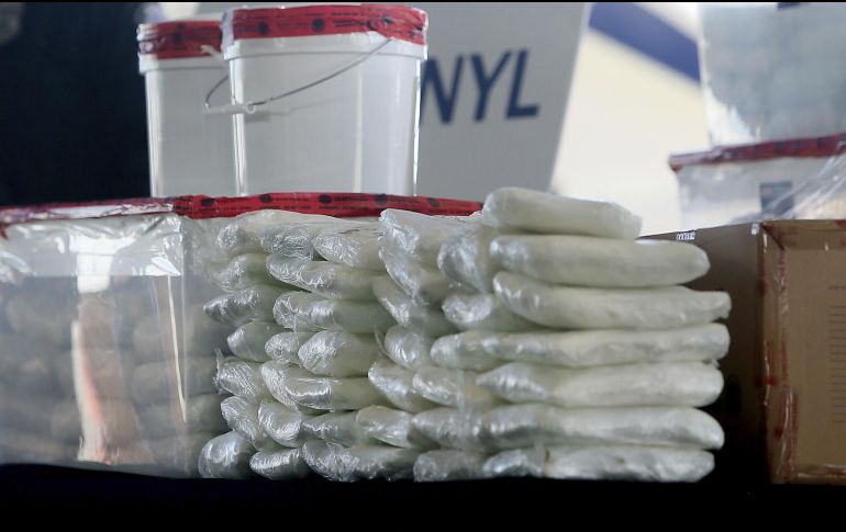 El Gobierno de EU pide la plena cooperación de México para combatir la producción ilegal de fentanilo y todas las formas de narcotráfico. AP/ARCHIVO