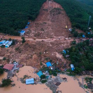 Deslave en Birmania provoca 13 muertes