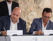 El presidente municipal, Pablo Lemus Navarro, adelantó que aún faltan otras 35 colonias para incorporar a los servicios del SIAPA, de lo cual actualmente se hace cargo el municipio. ESPECIAL/ Gobierno de Jalisco