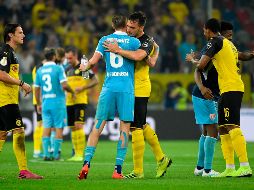 Tras su victoria en la Supercopa alemana ante el Bayern Múnich la pasada semana, Dortmund logra un segundo triunfo en una competición oficial. AFP/I. Fassbender