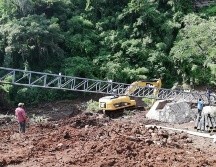 Autoridades detallan que la reconstrucción tuvo beneficios como que ahora les llega el agua una hora más rápido. TWITTER / Enrique Alfaro
