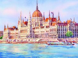 Uno de los edificios más emblemáticos de la ciudad -por su tamaño y belleza-, es el Parlamento de Budapest, una joya neogótica. ESPECIAL / J. Monroy