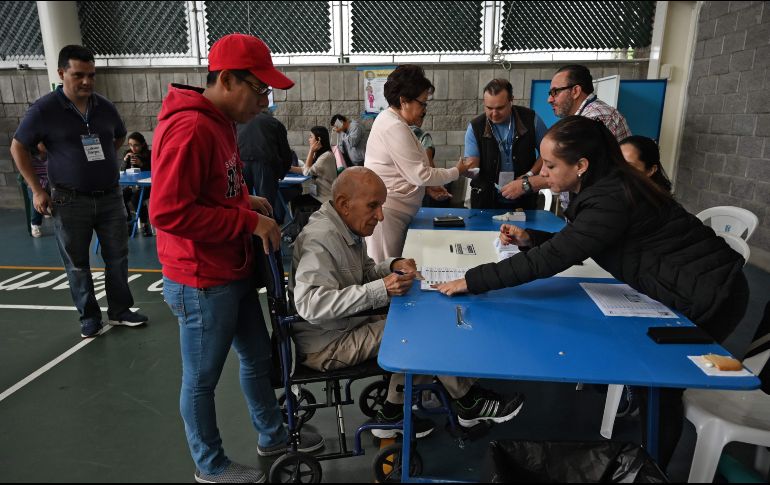 Al menos ocho millones de ciudadanos fueron convocados este domingo para elegir al próximo presidente de Guatemala entre Sandra Torres y Alejandro Giammattei. AFP / J. Ordoñez