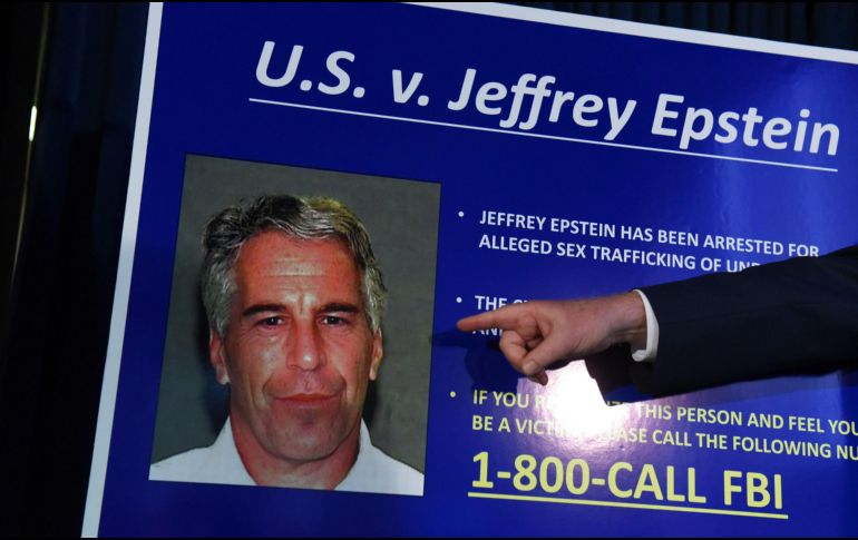 Jeffrey Epstein estaba acusado de tráfico sexual de menores por la Fiscalía federal estadounidense. EFE/ARCHIVO