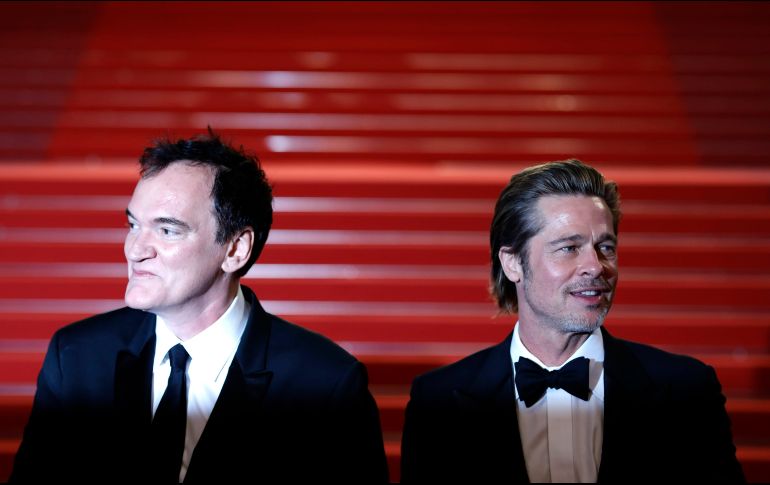Tarantino y Brad Pitt estarían presentando en la Ciudad de México la cinta 