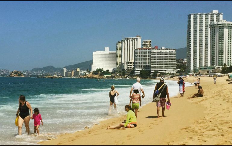 La Secretaría de Turismo federal espera cinco mil 685 MDD de ingresos en estas vacaciones. NOTIMEX/Archivo