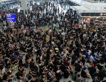 Las manifestaciones constituyen un desafío inédito para el gobierno chino. AFP/P. Fong