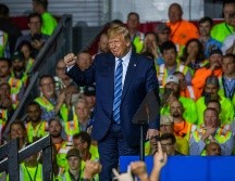 Trump realizó las declaraciones frente a un grupo de seguidores en una planta de Shell en Pensilvania. AP/A. Rush