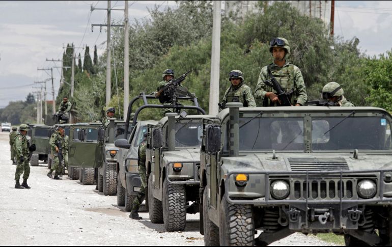 Se espera que la suma de uniformados de la Guardia Nacional que estarán en Jalisco alcanzará los tres mil 600 efectivos. EFE/Archivo