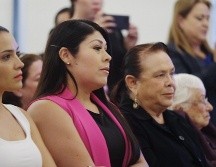 Enrique Alfaro y Fela Pelayo destacaron que todas las que presentaron su solicitud y documentación completa durante las convocatorias, serán beneficiarias del plan de desarrollo de capacidades de autonomía económica. ESPECIAL/ Gob de Jalisco