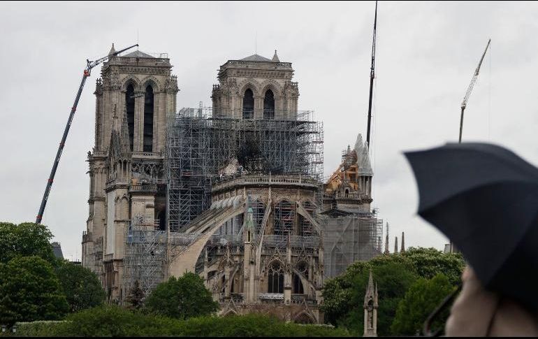 El gobierno francés destaca la necesidad urgente de retomar las obras para consolidar la estructura de Notre Dame. AP / ARCHIVO