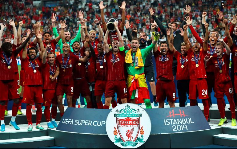 Con esta Supercopa, el Liverpool suma 13 trofeos europeos. EFE/S. Suna