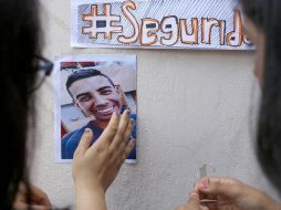 Adrián Ponce Morales desapareció el 31 de julio. El lunes pasado, cientos de estudiantes del CUCiénega realizaron una manifestación en Ocotlán para exigir que se encuentre con vida al joven. UdeG/ Adriana González