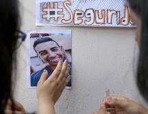 Adrián Ponce Morales desapareció el 31 de julio. El lunes pasado, cientos de estudiantes del CUCiénega realizaron una manifestación en Ocotlán para exigir que se encuentre con vida al joven. UdeG/ Adriana González