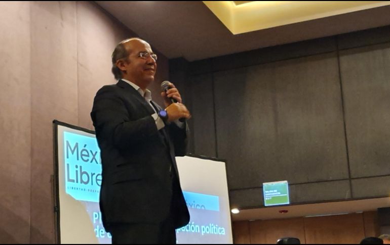 El ex mandatario visitó Guadalajara para impartir la conferencia “Los retos que enfrentamos”. EL INFORMADOR / R. Rivas