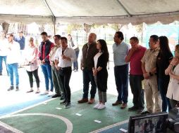 El edil Pablo Lemus aseguró que se trabaja con el SIAPA para hacer un vaso regulador que evite que el agua baje con tanta fuerza. TWITTER / @PabloLemusN