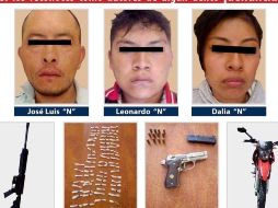 Entre las personas detenidas hay dos menores de edad. ESPECIAL/FGE GUERRERO