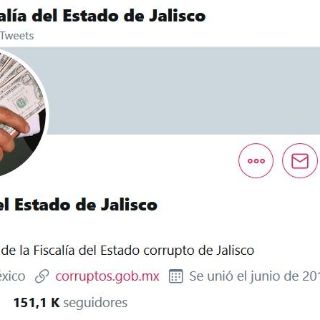 Hackean la cuenta de Twitter de la Fiscalía de Jalisco