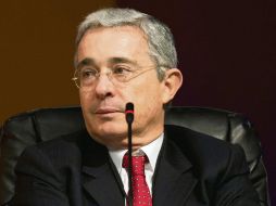 Álvaro Uribe, ex presidente de Colombia. AFP