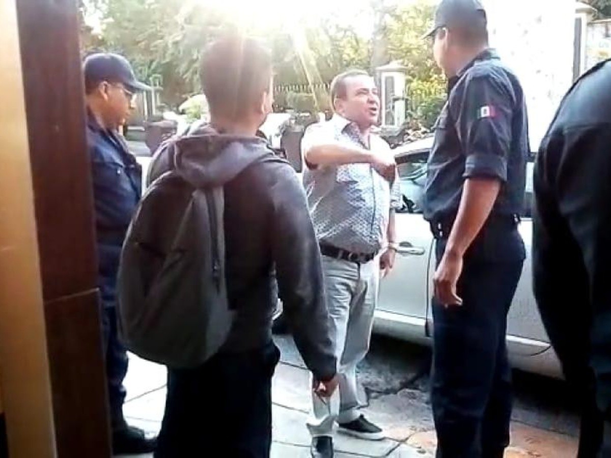  Circula video de ex magistrado que amenaza a guardia de Puerta de Hierro