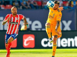 Con la igualada, San Luis llegó a cuatro puntos, mientras que los Tigres ya suman 10 unidades. AFP/V. Cruz