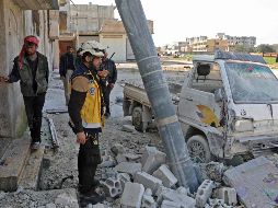 Organizaciones pro derechos humanos hacen énfasis en los ataques del régimen a los refugiados. ARCHIVO / AFP