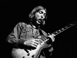 La guitarra color oro es la que Allman tocó en la exitosa canción “Layla” junto a Eric Clapton. FACEBOOK / Duane Allman