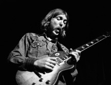 La guitarra color oro es la que Allman tocó en la exitosa canción “Layla” junto a Eric Clapton. FACEBOOK / Duane Allman