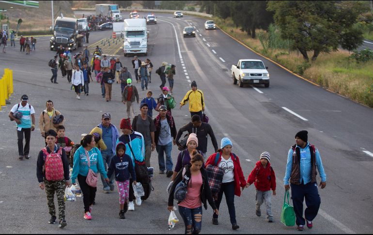 El año pasado, cuando se registraron las caravanas migrantes, las autoridades retuvieron a 619 extranjeros en el estado. EFE/ARCHIVO