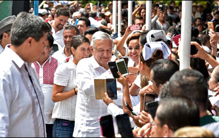 En los próximos días, el Presidente Andrés Manuel López Obrador se reunirá con Alejandro Giammattei, presidente electo de Guatemala. NOTIMEX/Presidencia
