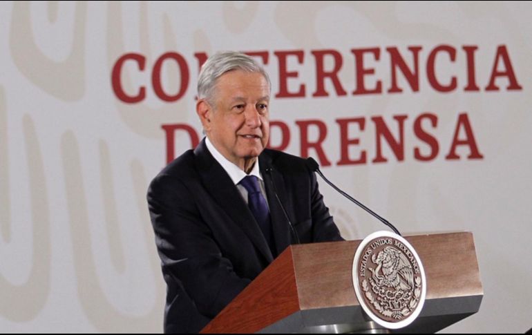 López Obrador lanza un llamado a la no violencia y califica las amenazas como una estrategia universal y mundial se aplica en todos lados. NTX / G. Granados