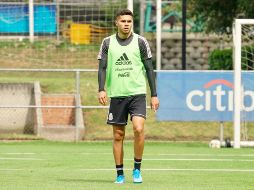 El futbolista, quien cumple 22 años este lunes, podría ausentarse varias semanas del Apertura 2019. TWITTER/@miseleccionmx