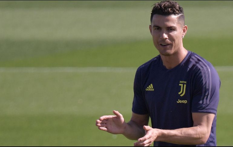 Cristiano se perdió los últimos dos amistosos disputados por el Juventus debido a las lesiones. AFP/ARCHIVO