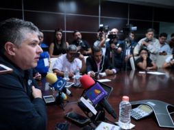 En conferencia de prensa, Hugo Gutiérrez dijo que se busca inhibir el crecimiento del narcotráfico y captación de consumidores. TWITTER/@HGutierrez_M