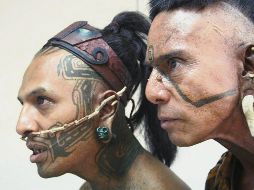 A la izquierda, Rodolfo Palacios en la cinta “Apocalypto” (2006). CORTESÍA