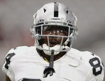 La Liga negó que Antonio Brown usara el modelo de casco que ha tenido toda su carrera. AFP / C. Petersen