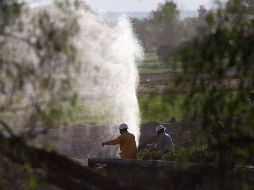 En el lugar se encuentra personal de Petróleos Mexicanos (Pemex), Protección Civil de Puebla y Acajete, así como elementos de la policía del estado y de la Secretaría de la Defensa Nacional (Sedena). EFE/ ARCHIVO