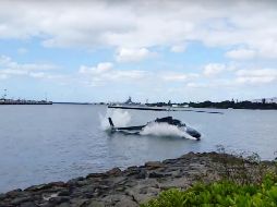Equipos de rescate se encuentran en la zona, aunque no han logrado llegar hasta la cabina del helicóptero. AP/ARCHIVO