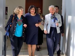 Olga Sánchez descartó que se trate de una tregua con el crimen organizado. TWITTER / @M_OlgaSCordero