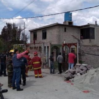 Explosión en Tultepec deja una mujer muerta y un herido