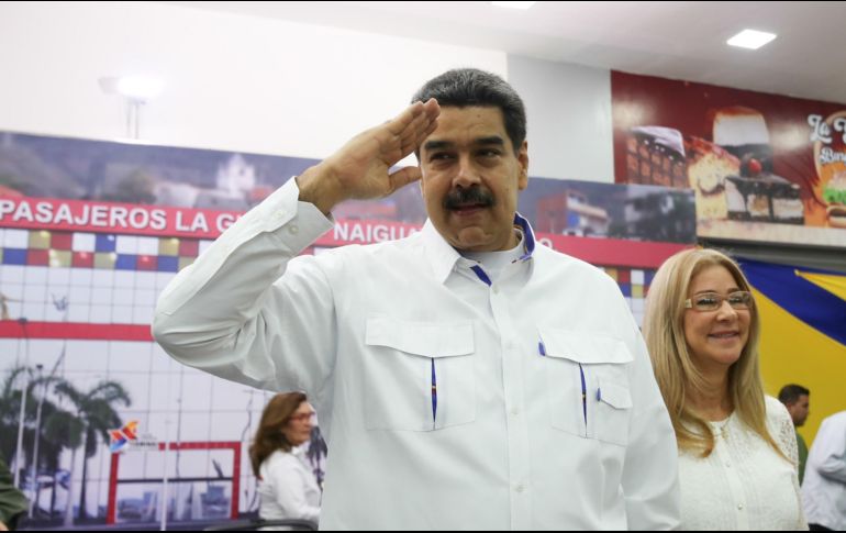 Nicolás Maduro señaló que exploran diferentes vías para solucionar el conflicto. EFE/Prensa de Miraflores