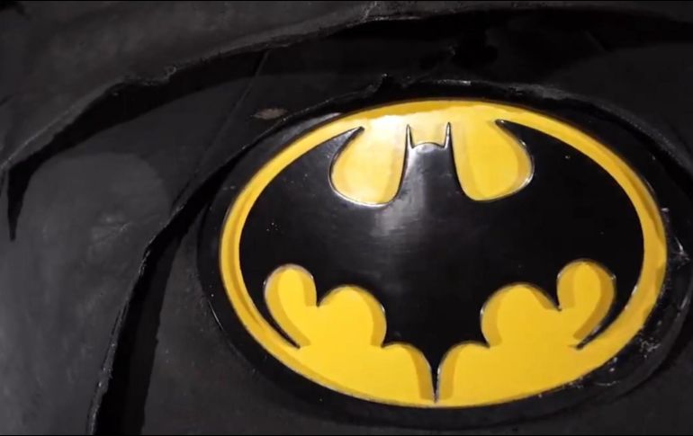 El traje de “Batman” fue utilizado por Michael Keaton en 1989. TWITTER / @propstore_com