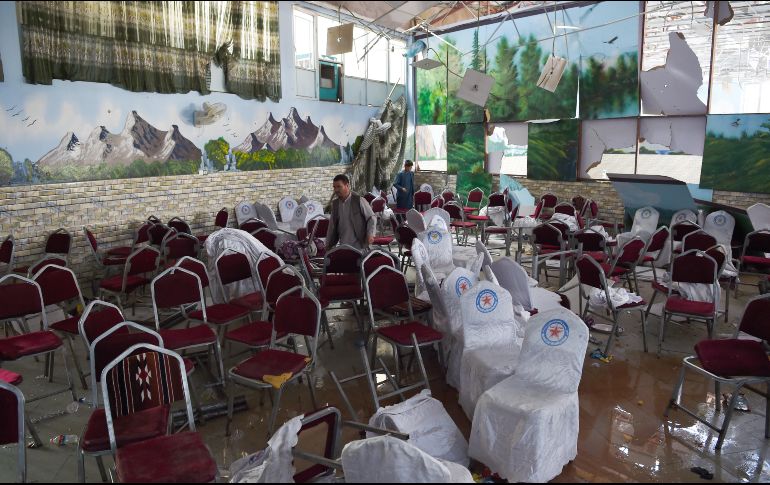 El ataque suicida tuvo lugar en una sala de bodas, situada en una zona de la capital habitada por una minoría religiosa, mientras se celebraba una concurrida ceremonia. AFP/ARCHIVO