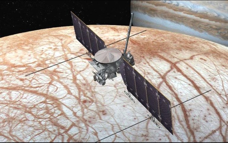 La misión Europa Clipper determinará si la luna Europa de Júpiter tiene condiciones para albergar vida. NASA