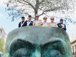 El Presidente Municipal, Ismael Del Toro Castro, destacó la participación de los elementos. ESPECIAL/