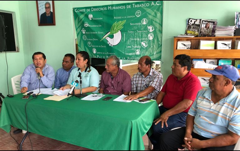 El Comité de Derechos Humanos de Tabasco (Codehutab) ofrece una rueda de prensa este miércoles. NTX/ARCHIVO