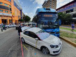 Al momento se desconoce el número de personas que resultaron lesionadas por el impacto entre los dos vehículos. EL INFORMADOR/ S. Rodríguez