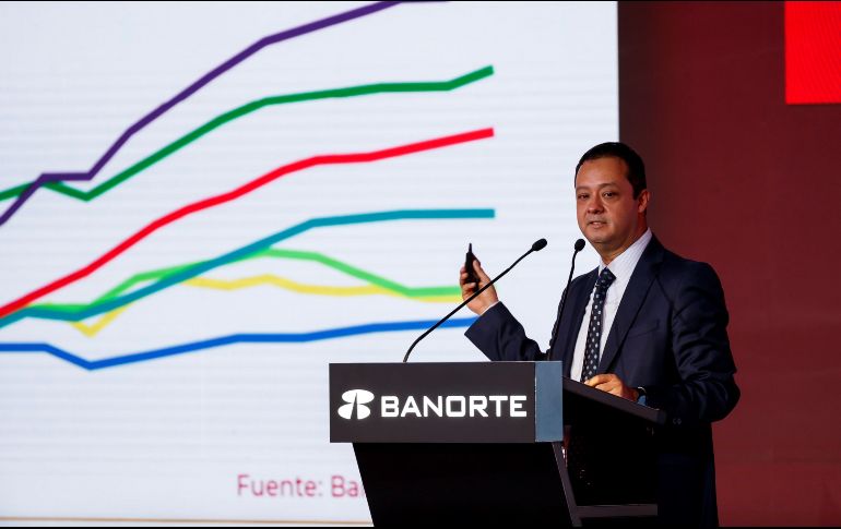 El subsecretario de Hacienda de México, Gabriel Yorio González, interviene este miércoles en el Foro Estrategia Banorte 2019. EFE/J. Méndez